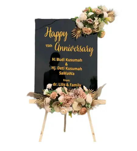 Papan Bunga Akrilik Jati Perumnas