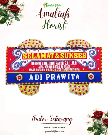 Papan Bunga Ucapan Selamat Jati Perumnas