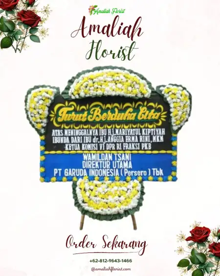 Papan Bunga Duka Jati Perumnas